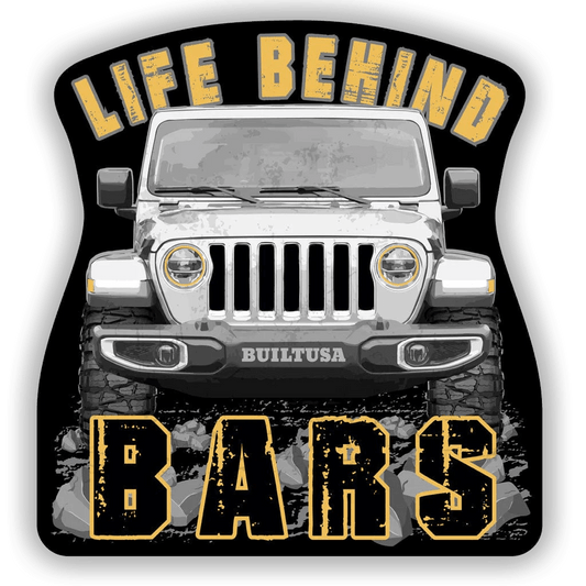 Jeep® Behind Bars 2000's Decal