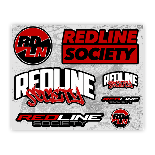 Redline Decal Pack - RED