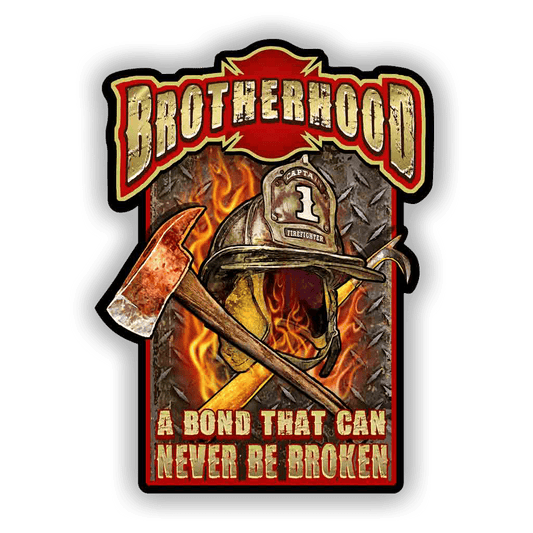 Firefighter Brotherhood Decal