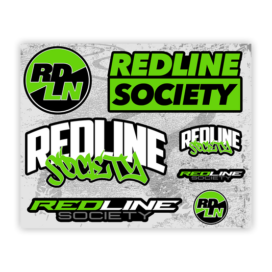 Redline Decal Pack - GREEN