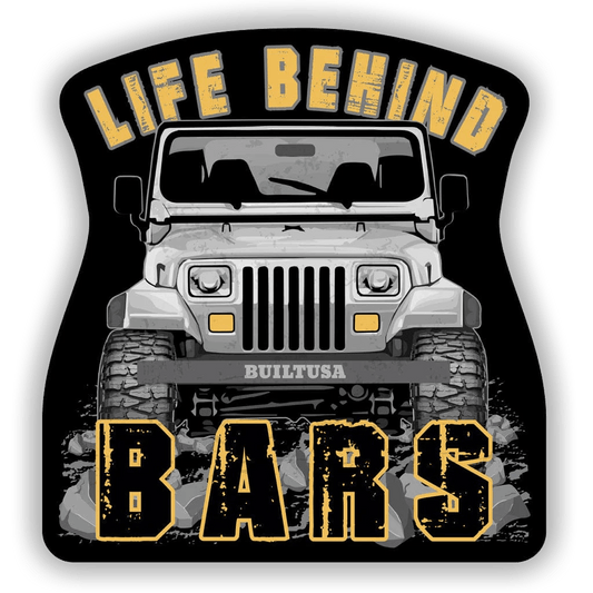 Jeep® Behind Bars 1990's Decal