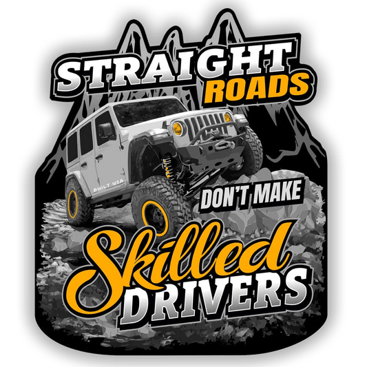 Straight Roads Decal