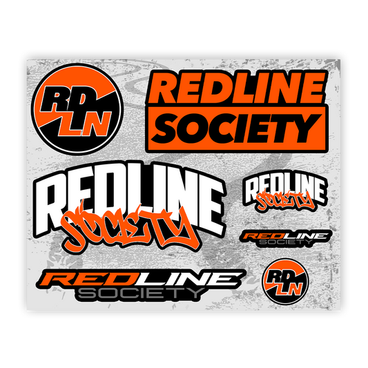 Redline Decal Pack - Orange