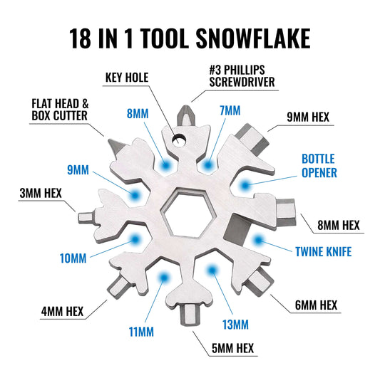 18-IN-1 Stainless Steel Multi-tool